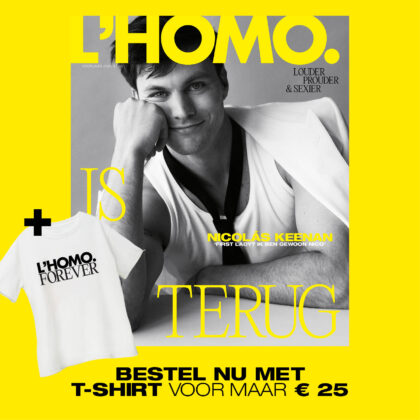 L'HOMO. magazine + T-shirt